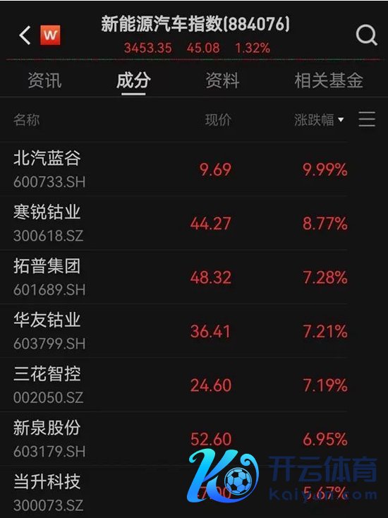 开云体育能源新科、海马汽车亦涨停-开云(中国)Kaiyun·体育官方网站-登录入口